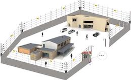 北京紅外電子圍欄報警系統施工方案_凱源恒潤北京監控安裝工程公司