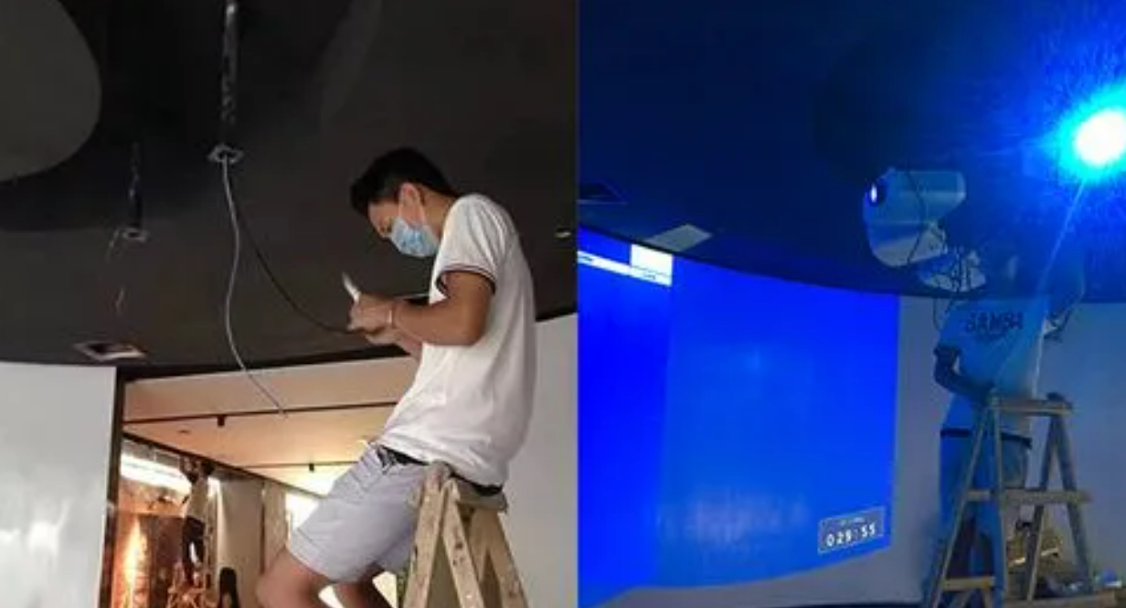 北京弱電系統工程中投影機怎么確定安裝距離？凱源恒潤北京監控安裝工程公司提供專業調